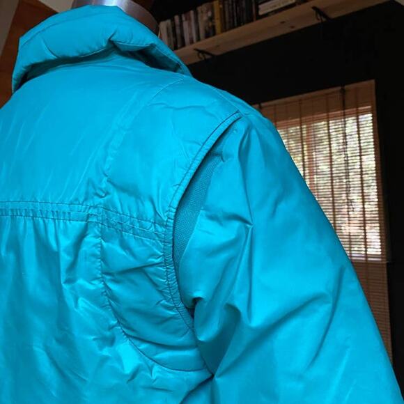 Vintage Puffer Jacket Goose Down - Picture 7 of 8